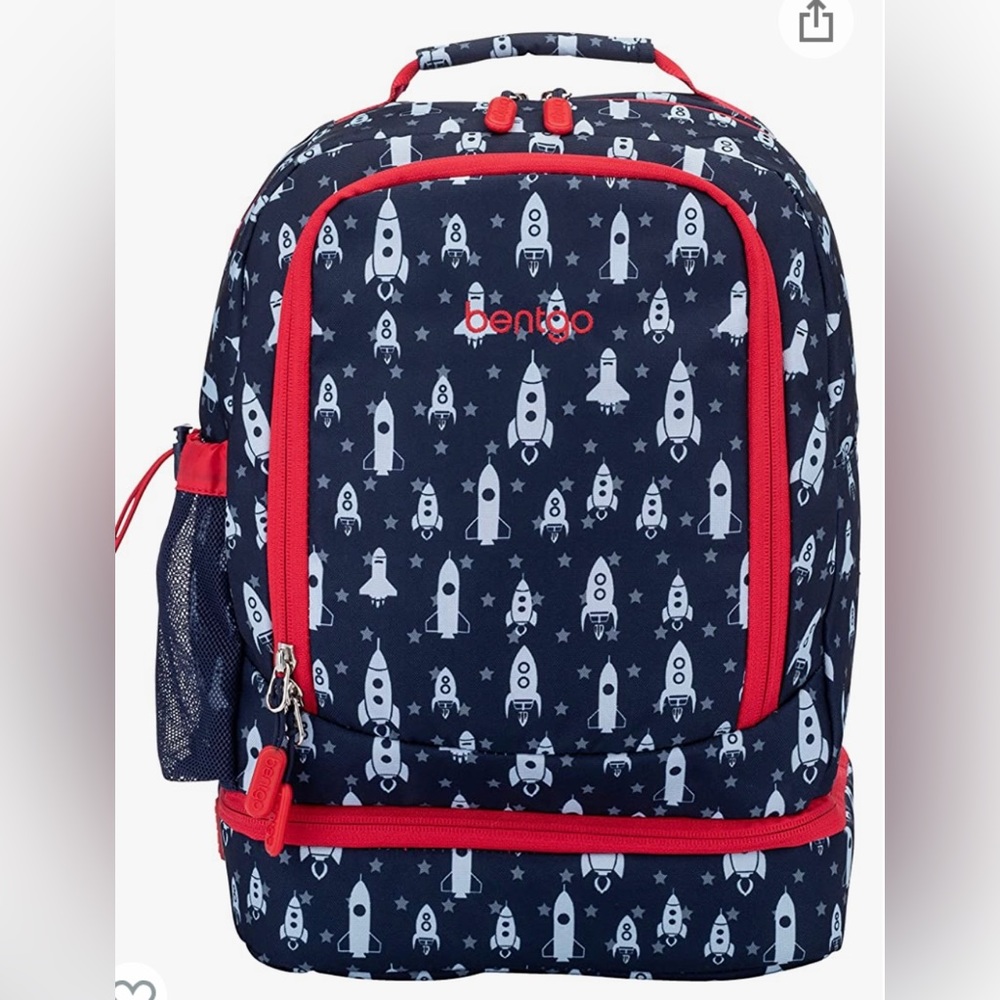 Bentgo Kids Prints 2-in-1 Backpack & Insulated Lunch Bag